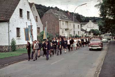 Heimbachprozession in Schevenhütte ca. 1965