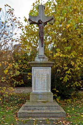 Fleuther Kreuz in Mausbach (Stadt Stolberg/Rhld.), Oktober 2024