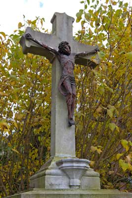 Fleuther Kreuz in Mausbach (Stadt Stolberg/Rhld.), Oktober 2024