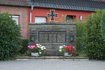 Kriegerdenkmal Waldsiedlung, Mausbach, 9. November 2022