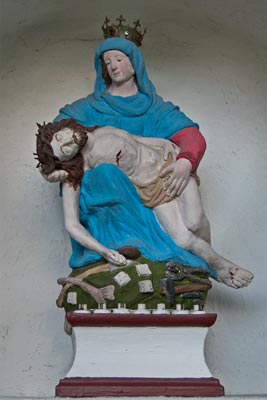 Pieta in der Fleuther Kapelle